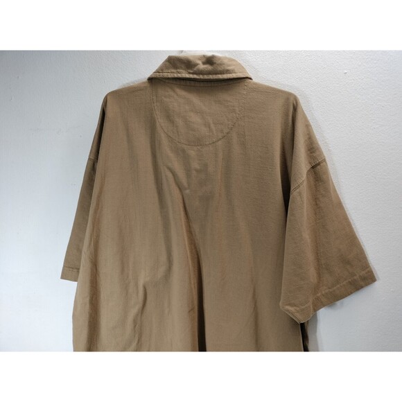 Route 66 Mens Polo Shirt Size Medium Brown - Picture 7 of 9